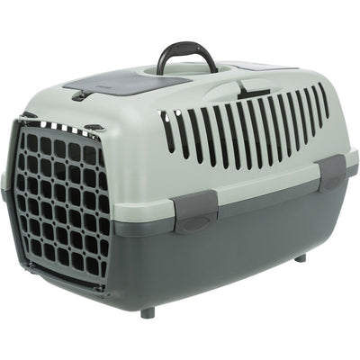 Trixie Transportbox Capri anthrazit/grau-grün S 40 × 38 × 61 cm