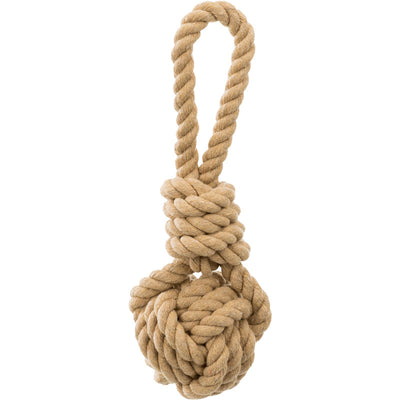 Trixie BE NORDIC Spieltau mit eingeflochtenem Ball ø 7 × 20 cm