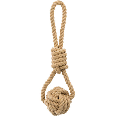 Trixie BE NORDIC Spieltau mit eingeflochtenem Ball ø 8 × 30 cm