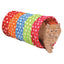 Trixie Cat Spieltunnel Fleece bunt  ø 25 × 50 cm