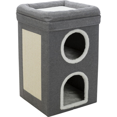 Trixie Cat Tower Saul grau 39 × 64 × 39 cm