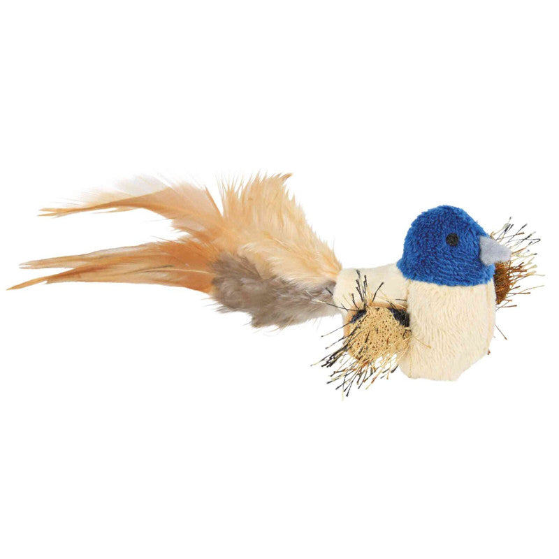 Trixie Catnip Vogel mit Federn  8 cm