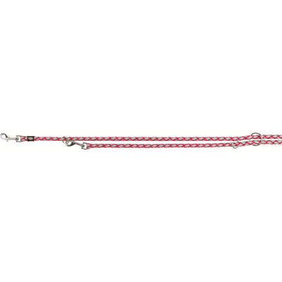 Trixie Cavo Reflect V-Leine fuchsia  S-M 2 m/ø 12 mm