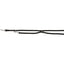 Trixie Cavo V Leine schwarz  L - XL 2 m / 18 mm