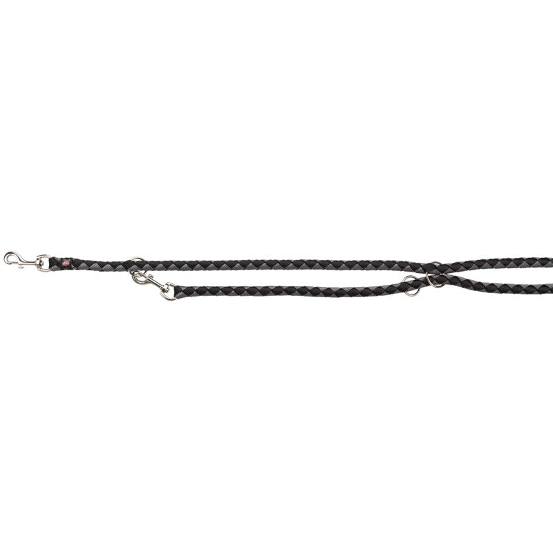 Trixie Cavo Verlängerungsleine schwarz/grafit L-XL 2 m / 18 mm