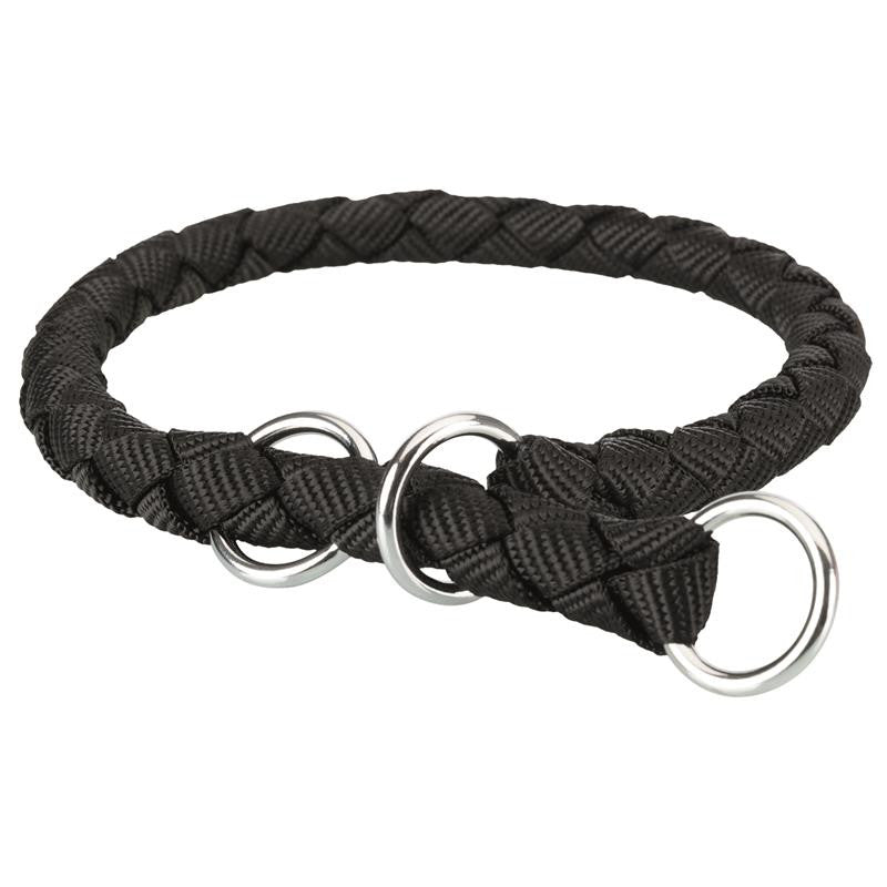 Trixie Cavo Zug Stopp Halsband schwarz S 25 - 31 cm/ø 12 mm