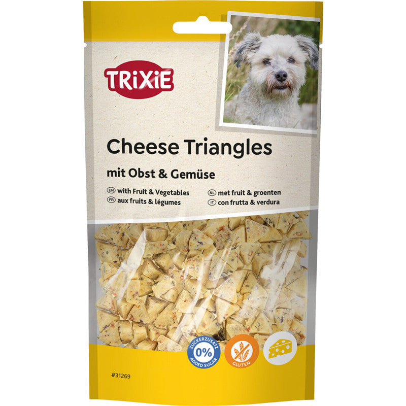 Trixie Cheese Triangles mit Obst & Gemüse 80 g
