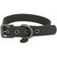 Trixie CityStyle Halsband, PVC, 25 mm, schwarz L 45-52 cm