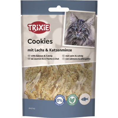 Trixie Cookies mit Lachs und Katzenminze 50 g