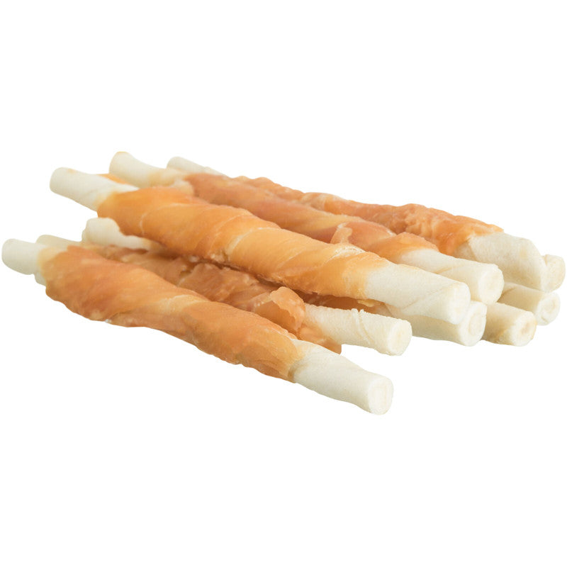 Trixie Denta Fun Mini-Kaurollen Huhn  12 cm/70 g/6 Stück