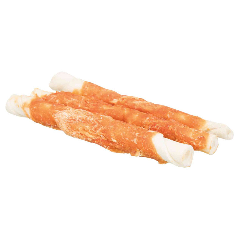 Trixie Denta Fun Mini-Kaurollen Huhn  17 cm/140 g/3 Stück