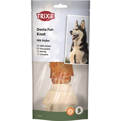 Trixie DentaFun Kauknochen mit Huhn 18 cm / 120 g