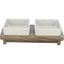 Trixie Dog CityStyle Napf-Set - 2×0 2 l/10× 1 Stück