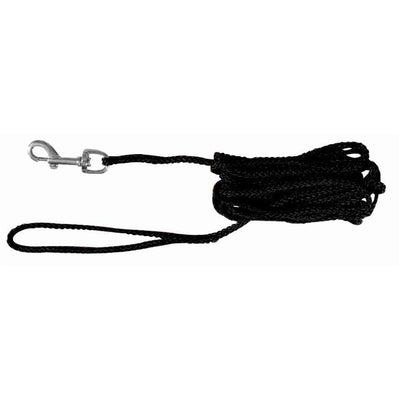 Trixie Dog Schleppleine schwarz 10 m / ø 5 mm