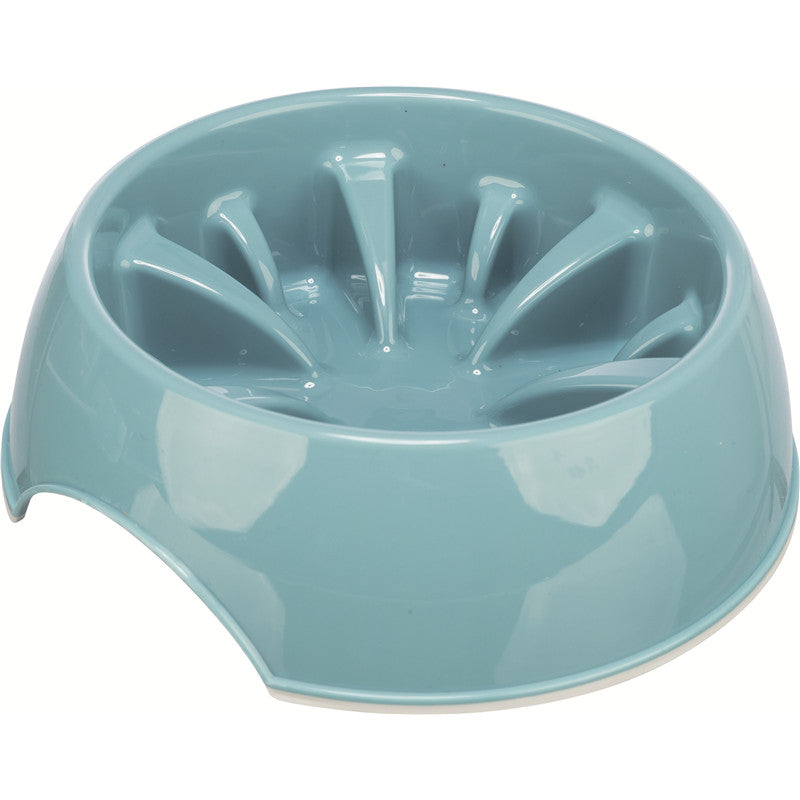 Trixie Dog Slow Feeding Napf, Kunststoff/TPR 1,4 l