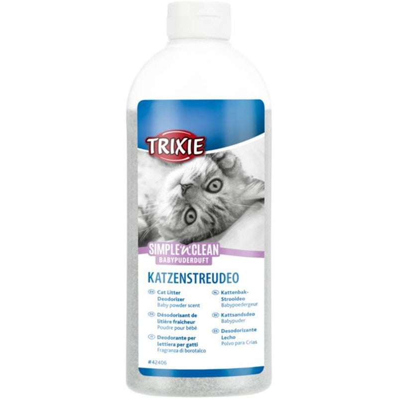 Trixie Fresh'n'Easy Katzenstreudeo Babypuderduft 750 g