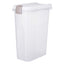Trixie Futtertonne transparent/weiß 25 l / 24 x 51 x 39 cm