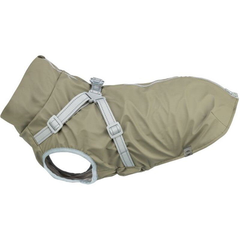 Trixie Geschirrmantel Pontis Rain , olivgrün M: 45 cm