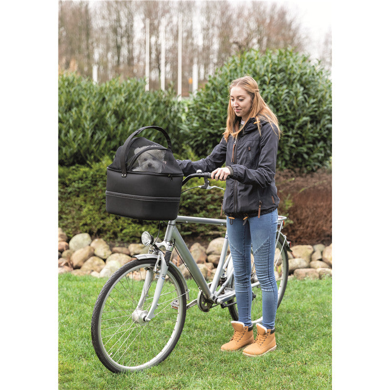 Trixie Hunde Fahrradkorb schwarz 41×47×39 1 Stück