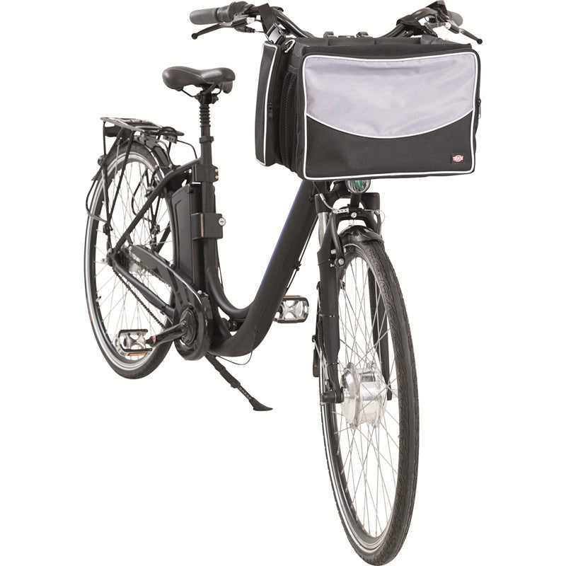 Trixie Hunde Front-Box für Fahrräder schwarz/grau 41 × 26 × 26 cm