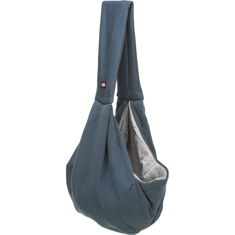 Trixie Hunde Junior Fronttasche Soft blau/hellgrau 22 x 20 x 60 cm