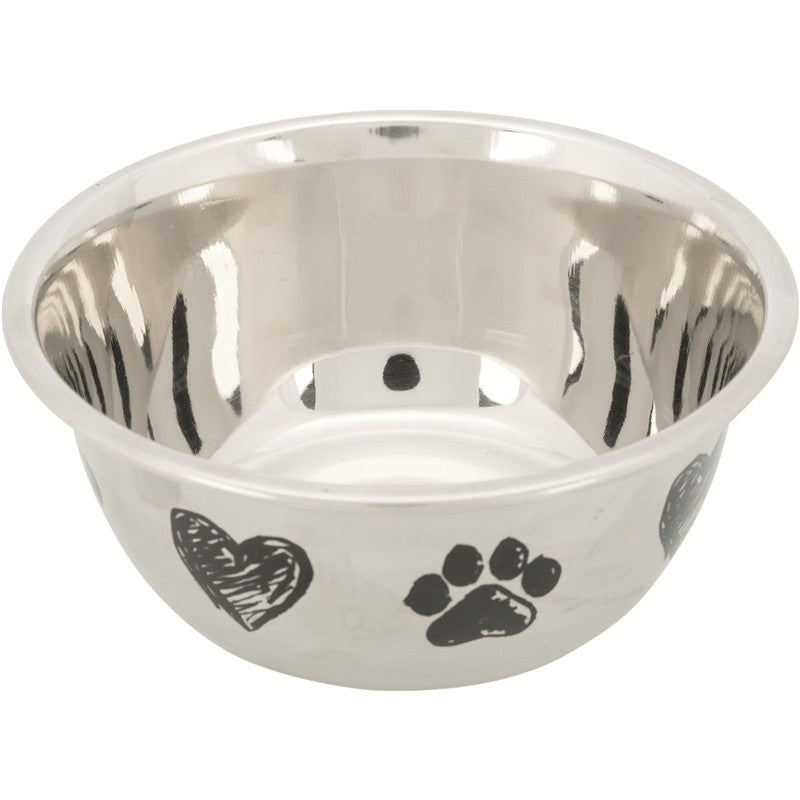 Trixie Hunde Napf Edelstahl 0,5  l/ø 13 cm