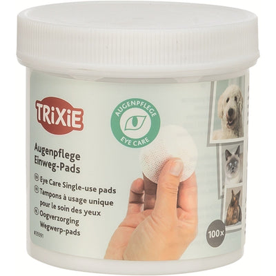Trixie Hunde Pflege-Pads für die Augenumgebung Inhalt 100 Stück