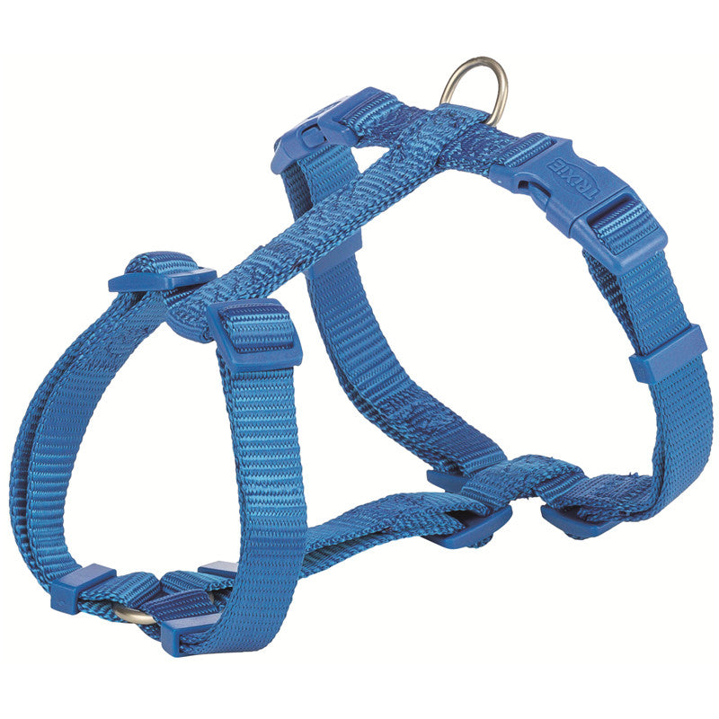 Trixie Hundegeschirr Premium blau  L 60-80 cm / 25 mm