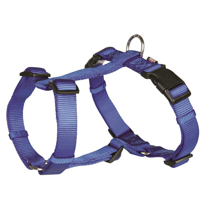 Trixie Hundegeschirr Premium blau M-L 50-75 cm / 25 mm