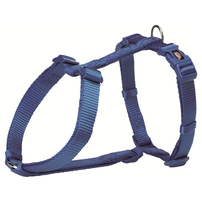 Trixie Hundegeschirr Premium blau  S-M 40-65 cm / 15 mm