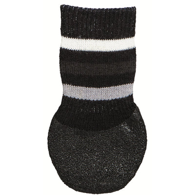 Trixie Hundesocken Anti-Rutsch schwarz Stück XL 2