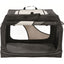 Trixie Hundetransportbox Vario schwarz/grau S 61 × 43 × 46 cm
