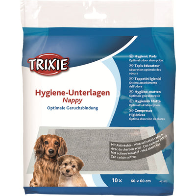 Trixie Hygiene-Unterlage Nappy mit Aktivkohle 60 x 60 cm / 10 Stück