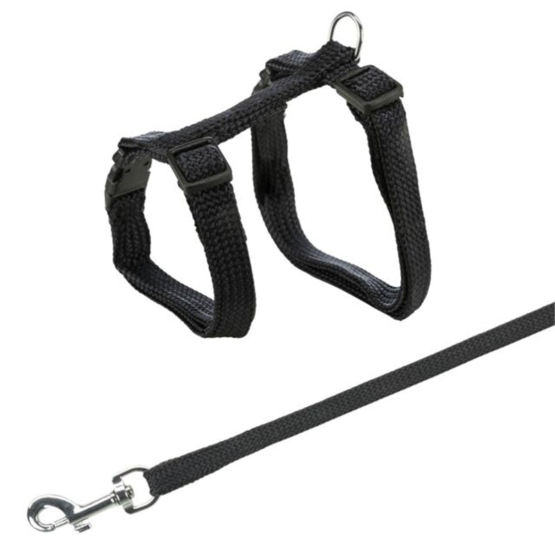 Trixie Katzengeschirr mit Leine 22-/10 mm, 1,25 m 42 cm