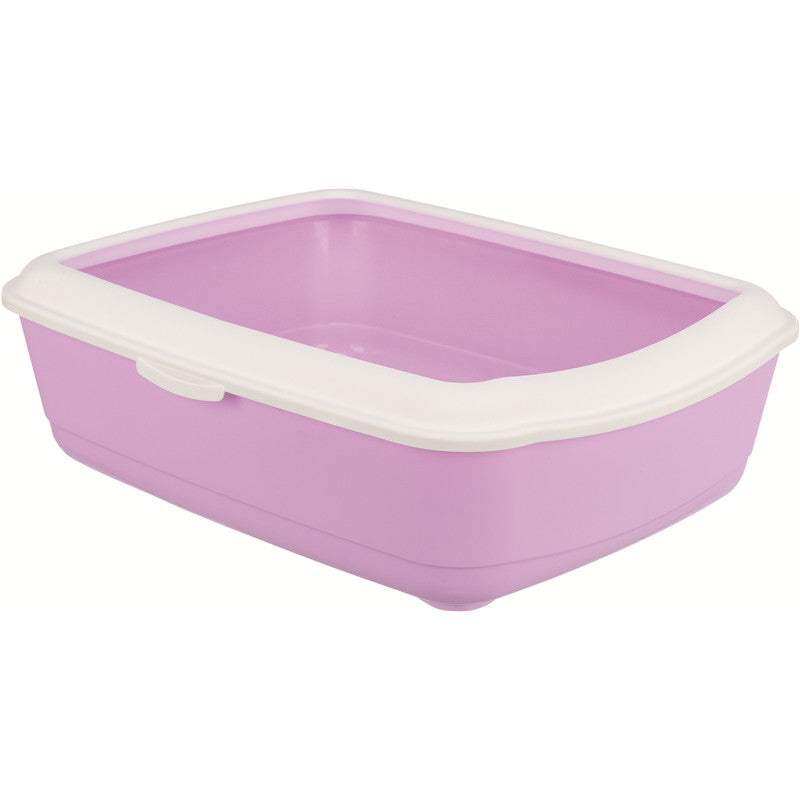 Trixie Katzentoilette Classic mit Rand 37×15×47 cm