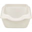 Trixie Katzentoilette Cleany Cat mit Rand weiß 45 × 29 × 54 cm