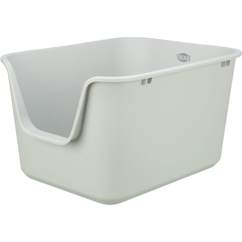 Trixie Katzentoilette Pavo, hoher Rand, grau 44 × 32 × 55 cm