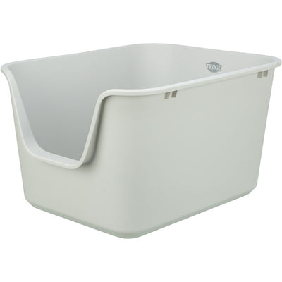 Trixie Katzentoilette Pavo, hoher Rand, grau 44 × 32 × 55 cm