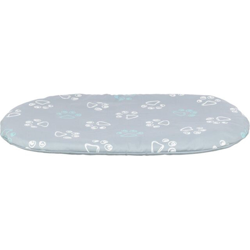 Trixie Kissen Jimmy, Baumwoll-Optik, oval, hellgrau 64 x 41 cm