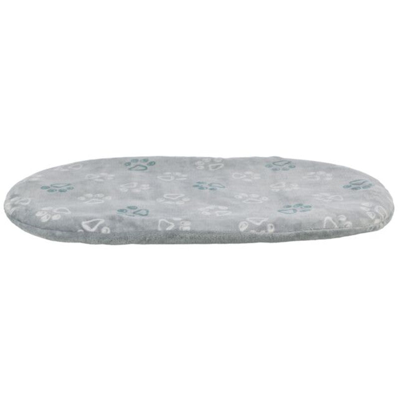 Trixie Kissen Jimmy Soft, Softplüsch, oval, hellgrau 115 x 72 cm