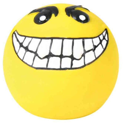 Trixie Latex Smiley mit Squeaker  ø 6 cm