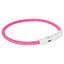 Trixie Leuchtring Flash USB pink XS-S 35 cm /  ø 7 mm