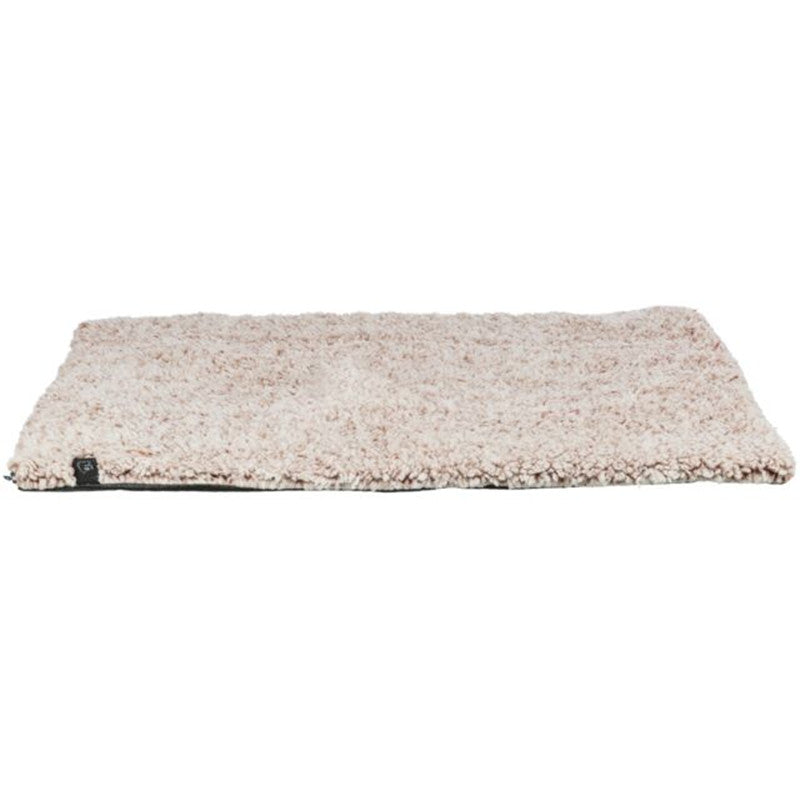 Trixie Liegematte Calida mit wärmereflektierender Einlage weiß-braun 100 × 65 cm