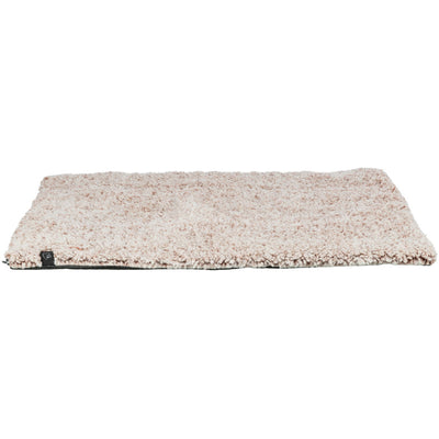 Trixie Liegematte Calidamit wärmereflektierender Einlage, weiß-braun 120 x 75 cm