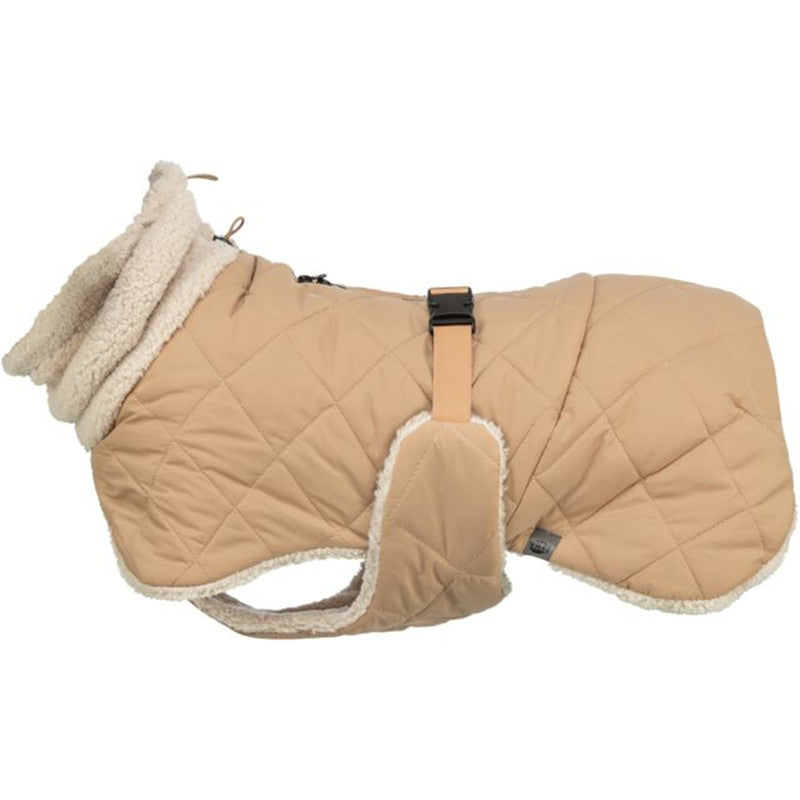 Trixie Mantel Minot Sherpa, beige S: 40 cm