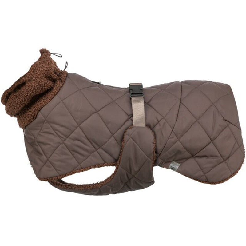 Trixie Mantel Minot Sherpa, braun L: 55 cm