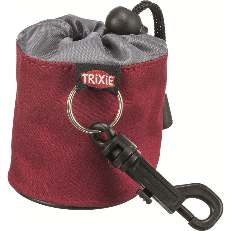 Trixie Mini Snack-Tasche mit Haken zur Befestigung  ø 7 × 9 cm