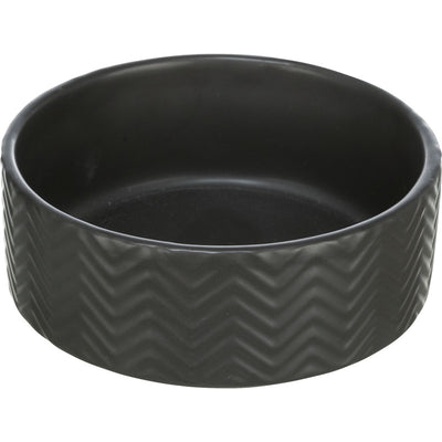 Trixie Napf, Keramik schwarz 0,4 l/ø 13 cm