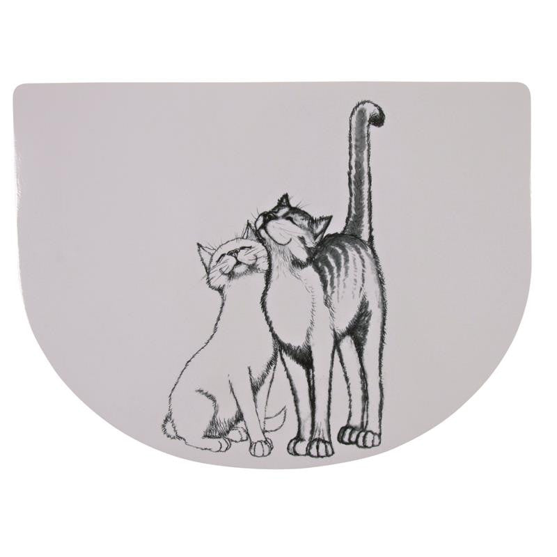 Trixie Napfunterlage Schmusekatzen 40 x 30 cm