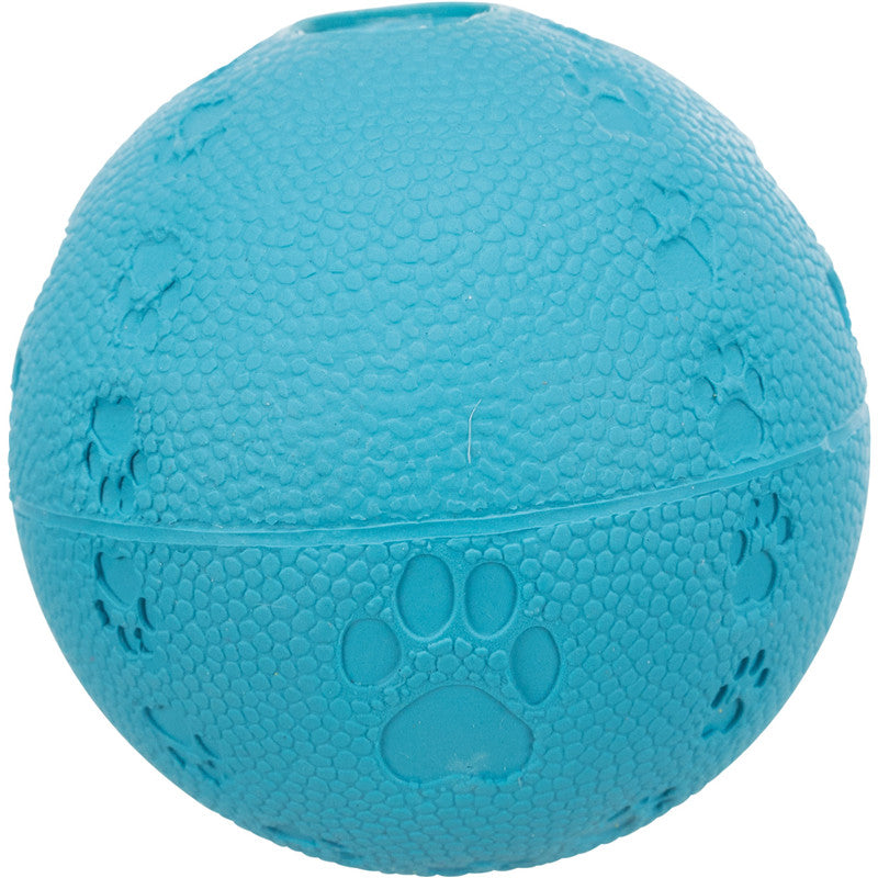 Trixie Naturgummi Spielball mit Squeaker ø 6 cm